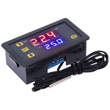 Temperaturreglermodul Mit Wasserdichter Sonde, Hochpräziser Digitalanzeige-thermostatschalter -50-110 ℃ 110-220 V