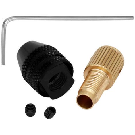 Mini-selbstspannfutter-bohrfutter-adapter, Mini-bohrfutter, Mini-elektrobohrer-zubehör, Spannzange Mit Inbusschlüssel