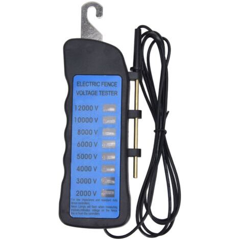 12-kv-neon-zaunspannungsprüfer, 2000-12000 V, 8 Kontrollleuchten, Wasserdicht, Für Bauernhöfe