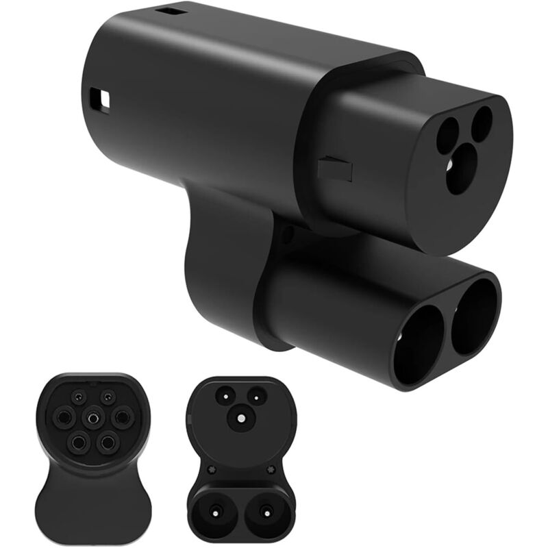 Aiskooc Ccs2 Auf Tesla Typ 2 Ladegerät-adapter, Kompatibel Mit Tesla Model S/x (nur Für Tesla-fahrzeuge)