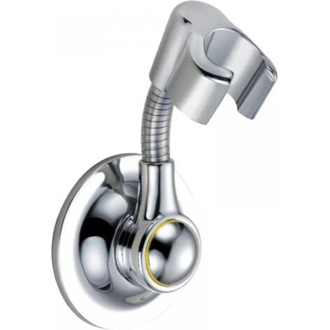 Duschkopfhalter, Saugnapf-handhalter, Höhenverstellbarer Duschkopfhalter, Multidirektionaler, Abnehmbarer, An Der Wand Montierter Saugnapfhalter