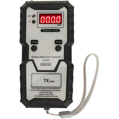 Infrarot-frequenztester Für Funkschlüssel 100 M Hz Bis 1 G Hz Hochpräziser Schlüsselanhänger-frequenztester Mit Digitaler Anzeige