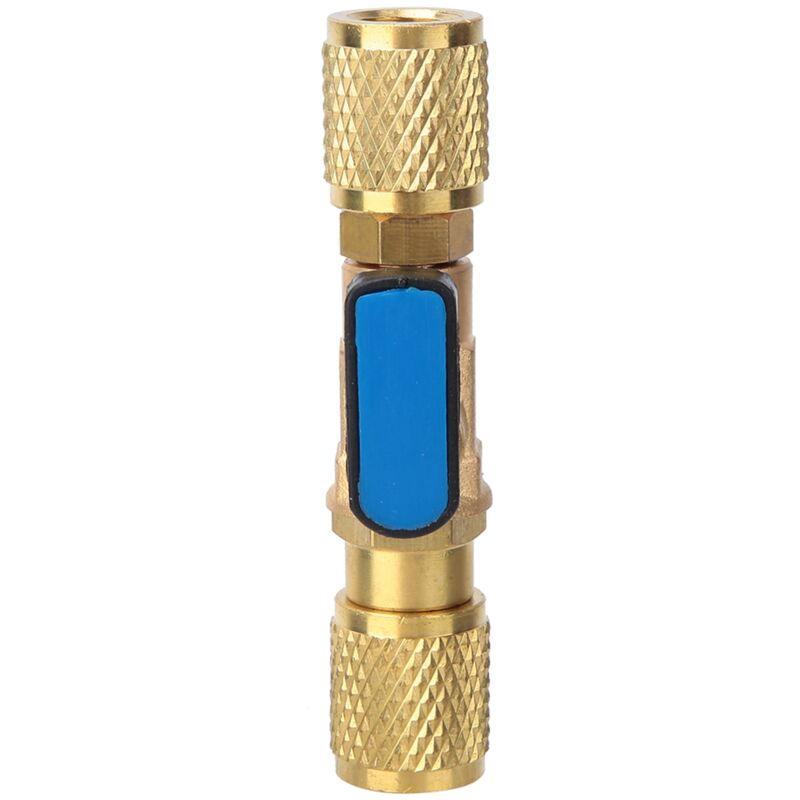 Messing-kühlkugelhahn-adapter, Kältemittel-kugelhahn-anschluss, G1/4''