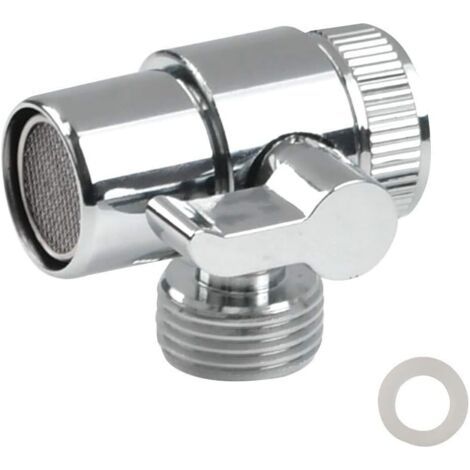 Wasserhahn-umschaltventil, Umstellventil, Poliertes Messing, Chrom, Duschadapter, Ventil, Wasserhahn-ersatzteile Für Toilette, Badezimmer, Küche
