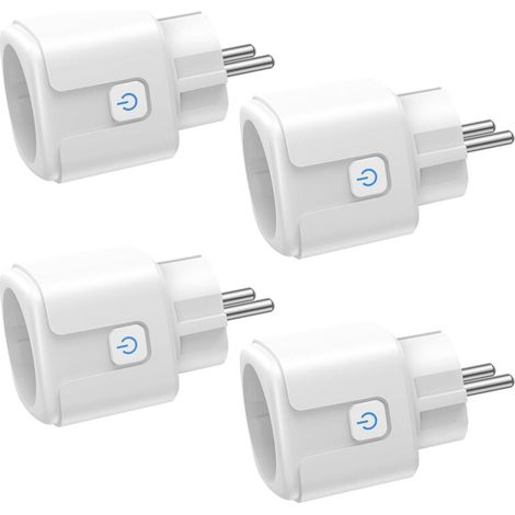 Mit Wlan Verbunden, 16 A, 3680 W – Fernsteuerung Und Sprachbefehl – Kompatibel Mit Alexa Und Google – Elektrischer Betriebszustand