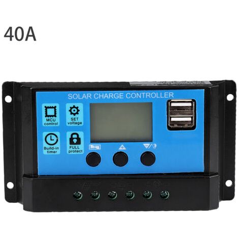 40a Automatischer Solarladeregler 12v 24v Pwm-controller(40a)