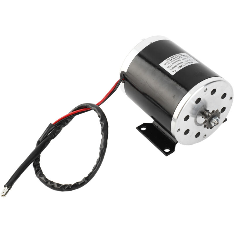 500 W Dc 24 V Elektrischer Bürstenmotor Mit Halterung, Elektrischer Bürstenmotor, Elektromotor Für Heimwerker, Elektroroller, Elektrofahrrad, Gokart