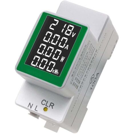 Pzem-008 Ac50-300v/100a Elektrischer Energiezähler Amperemeter Digitalanzeige Spannungsprüfer Wattmeter Xxw