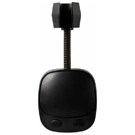 Punch-free Badezimmer 360 Grad Drehbarer Duschkopfhalter, Verstellbare Saugnapf-montagehalterung, Duschhalter, Schwarz-fei Yu