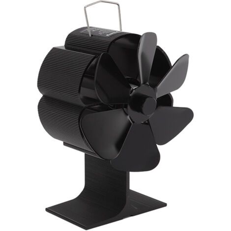 Leiser, Wärmebetriebener Herdventilator Mit 6 Flügeln – Energiesparend – Betriebstemperatur 80–350 °c – Luftstrom 180–220 Cfm