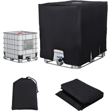 Abdeckung Für Ibc 1000l-tank – Wasserdichtes 210d-oxford-gewebe – Maße 120 X 100 X 116 Cm – Uv-beständig Und Verschleißfest