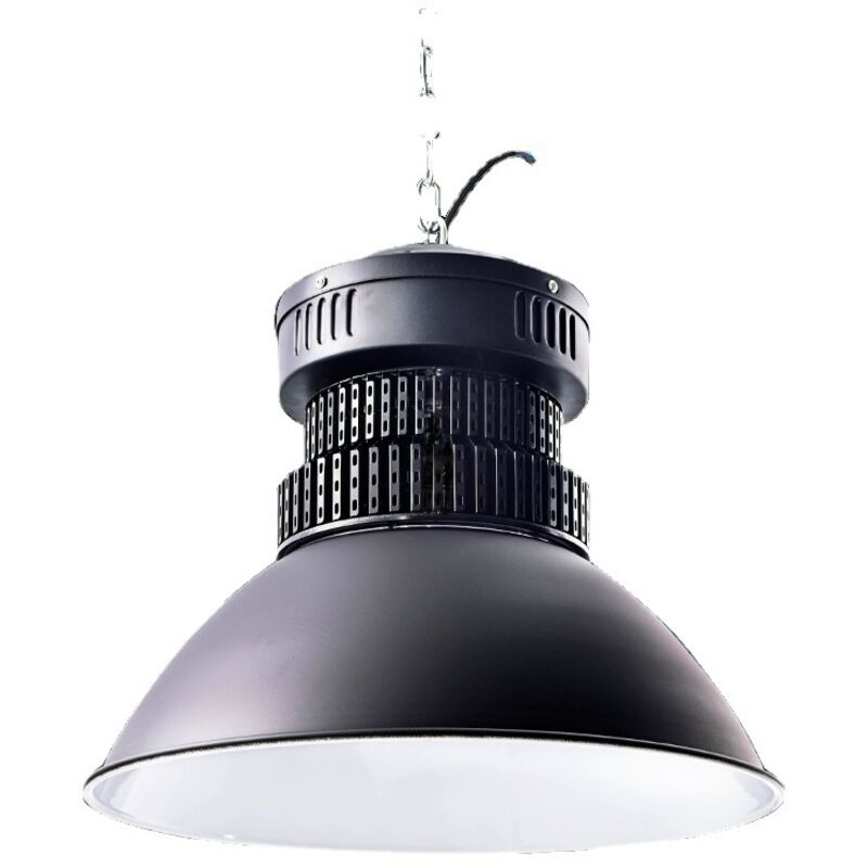 Industrielle Led-klingel 60 W, Schwarz – Kaltweiß (3000–6500 K). Professionelle Industriebeleuchtung