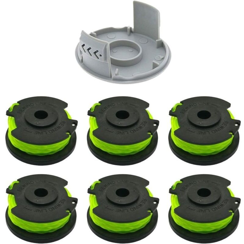 Ersatzspule Für Ryobi Rac142 36v, Zubehör Für Tonabnehmer, Ersatzspule Für Tonabnehmer, Für Brosses Radio Rlt36b33 Und Ry36lt33a-0 (6 Spulen + 1 Kapuziner)