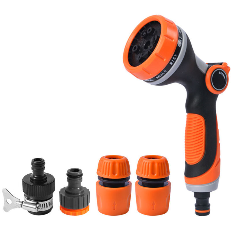 Gartenbewässerungspistole, Gartensprühgerät, Gartenbewässerungspistole 10 Einstellbare Modi, Multifunktionssprühgerät Mit Einstellbarem Wasserdurchfluss, Autowäsche, Gartenreinigung,