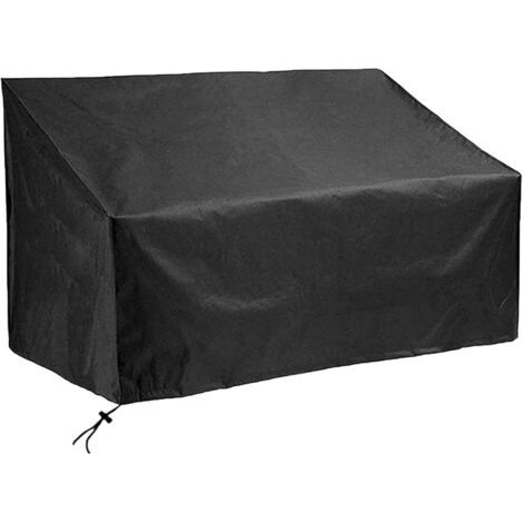 Schutzhülle Für 3-sitzer-gartenbank – Wasserdichter 210d-oxford-stoff – Maße L164 X T66 X H63/89 Cm – Uv-schutz