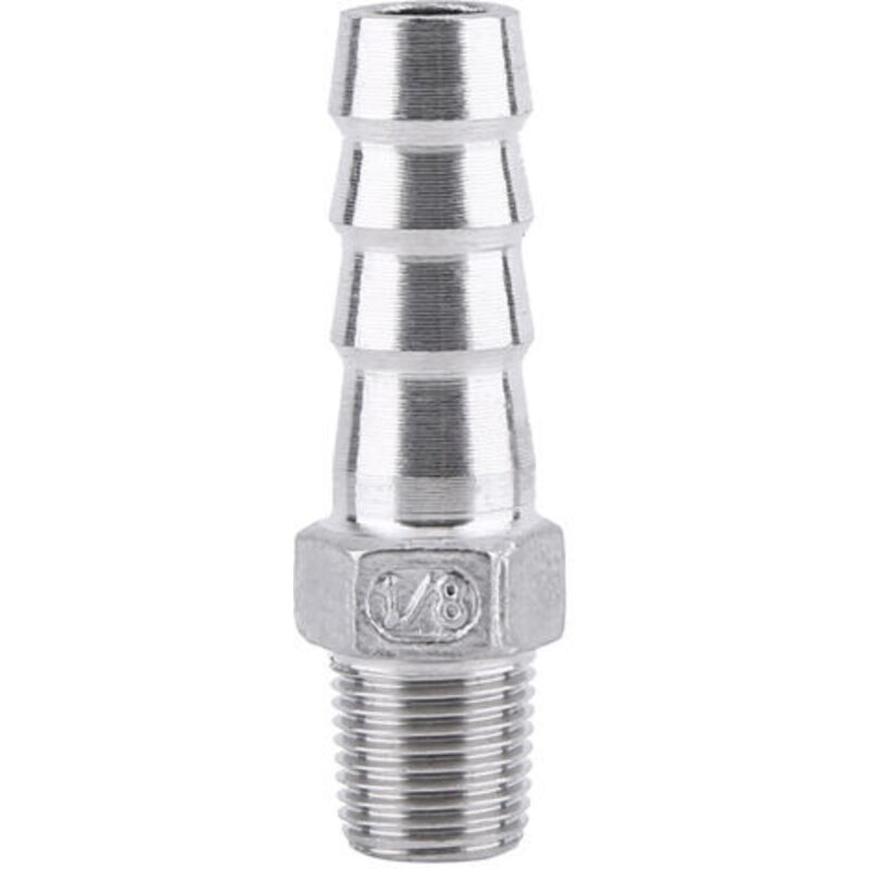 Edelstahl-rohrverschraubung Mit Außengewinde (1/8 Zoll X 10 Mm)