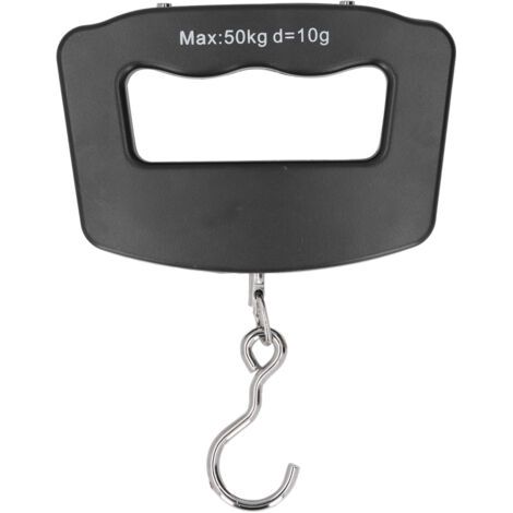 50 Kg Hängende Digitalwaage Mit Haken, Lcd-anzeigeeinheit, Umwandlung Zum Einkaufen, Angeln, Haushalt
