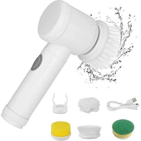 Tragbare Kabellose Elektrische Reinigungsbürste, Multifunktionale Haushaltsküche, Badezimmer, Toilette, Tote Ecke, Kann Als Spülbürste, Schuhbürste Verwendet Werden