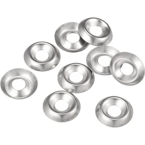 Rondellküvette Aus Edelstahl 304 – Außendurchmesser 13,5 Mm – Packung Mit 100 Stück – Korrosionsbeständigkeit Für Elektrische Verbindungen – 100 Stück