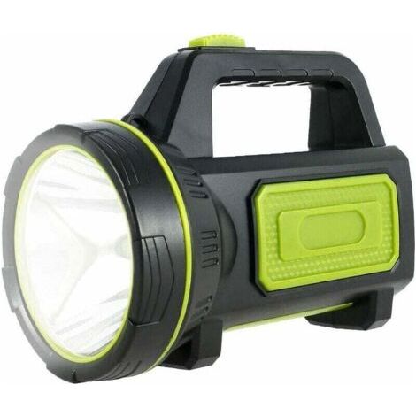 Ultrastarke Led-taschenlampe, Wiederaufladbar Über Usb, 135.000 Lumen, 6.000 Mah, Mit Seitenlicht, Hohe Leistung, Wasserdicht, Taschenlampe Für Notfall, Wandern, Camping, Jagd