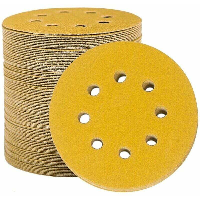 100 Schleifscheiben 125 Mm, 8 Löcher, 150 Mm
