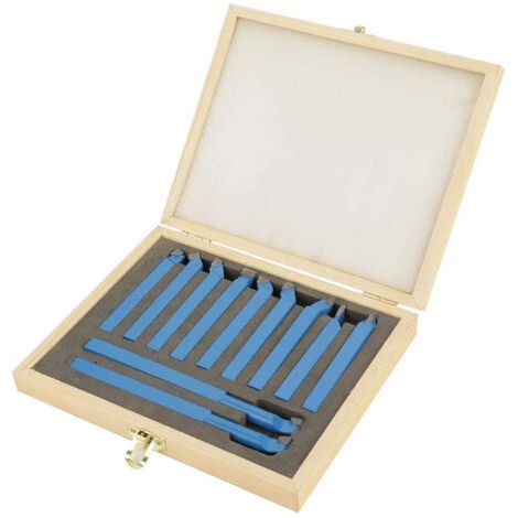 11-teiliges 10 X 10 Mm Hartmetallbestücktes Drehwerkzeug-set Zum Schweißen, Fräsen, Schneiden Und Drehen