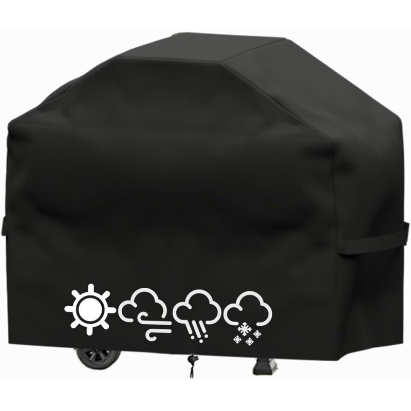 420d Grillabdeckung 145 X 61 X 117 Cm Für Weber Genesis Ii Grill, Langlebig Und Wasserdicht, Polyurethan (145 X 61 X 117 Cm)
