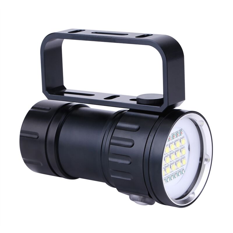 Ipx8 18000lm 500m Tauchtaschenlampe Wasserdichte Lampe Outdoor Camp