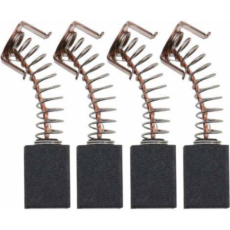 Set Mit 2 Motorkohlebürsten 12 X 8 X 5 Mm – Kompatibel Mit Den Winkelschleifern Ws125 Und Black & Decker G720 – Hohe Widerstandsfähigkeit