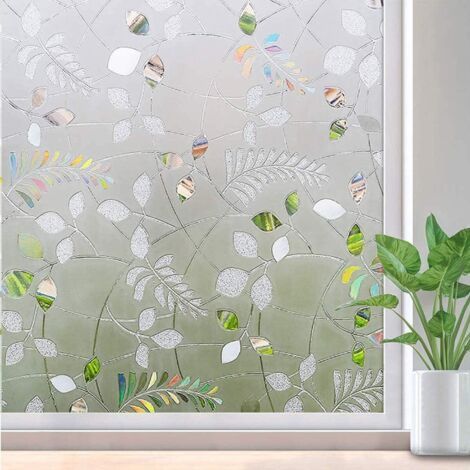 Verdunkelungsfensterfolie 45 X 100 Cm – Strapazierfähiges Pvc – 96 % Uv-schutz – Matter Glaseffekt Für Optimale Privatsphäre