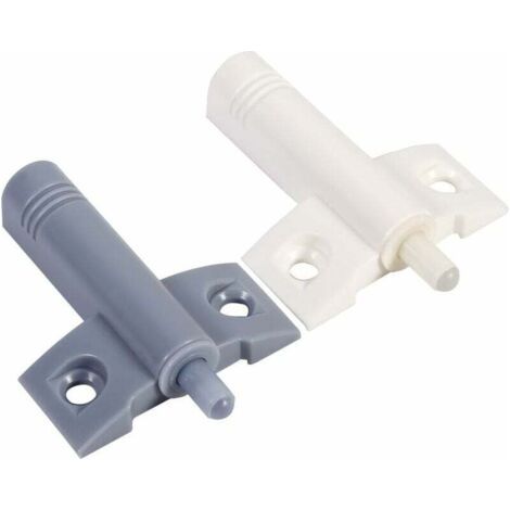 Schranktürdämpfer, 40 Stück, Weiche Puffer Für Küchenschränke, Schlafzimmer, Kleiderschränke Und Andere, Kollisionssichere Türstopper (20 X Grau + 20 X Weiß) – Fei Yu