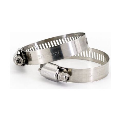 4 Stück 304 Edelstahl Verstellbare Schlauchschelle 27–51 Mm Für Gas, Wasser, Kabel, Wasserhahn Usw.