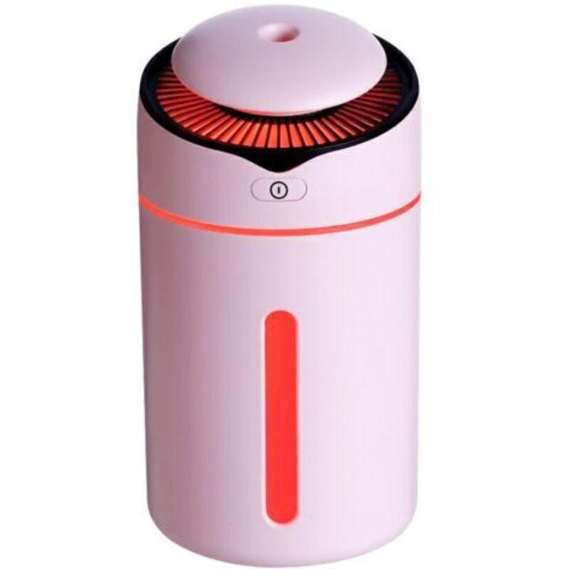 Ultraschallbefeuchter, 300 Ml, Led, 2 Modi, 7 Farben, Automatischer Betrieb, Für Zuhause, Büro Und Auto, Rose