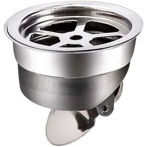 Geruchshemmender Bodenablauf Aus Edelstahl 201 – Einfache Installation – Kompatibel Mit Rohren Von 36–43 Mm Und 38–41 Mm – Für Badezimmer Und Küchen
