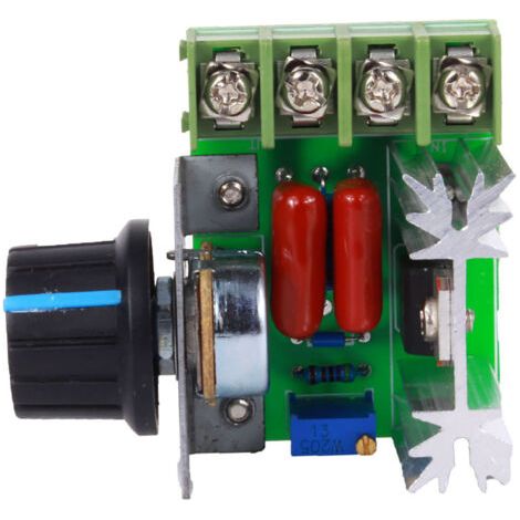 Ac-motordrehzahlregler, 2000 W, 50–220 V, 25 A, Einstellbarer Motordrehzahlregler, Spannungsregler