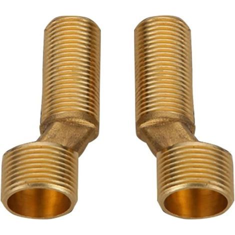 – Außermittiger Anschluss Für Wannen-brausebatterie – Hochwertiges Messing – Einstellbarer Abstand 135–165 Mm – Gewinde G1/2 Bis G3/4