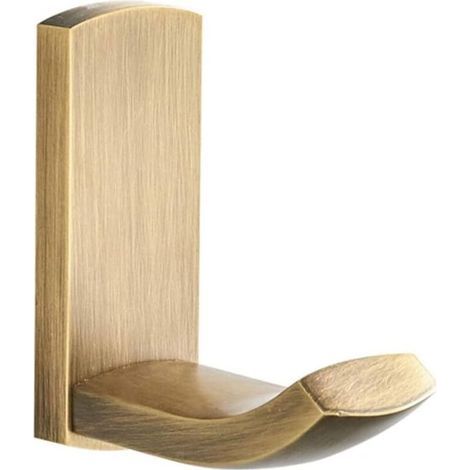 Handtuchhaken Home Robe Hooks Messing Badezimmer Garderobenhaken Wandmontierter Mehrzweckhaken, Gebürstete Bronze
