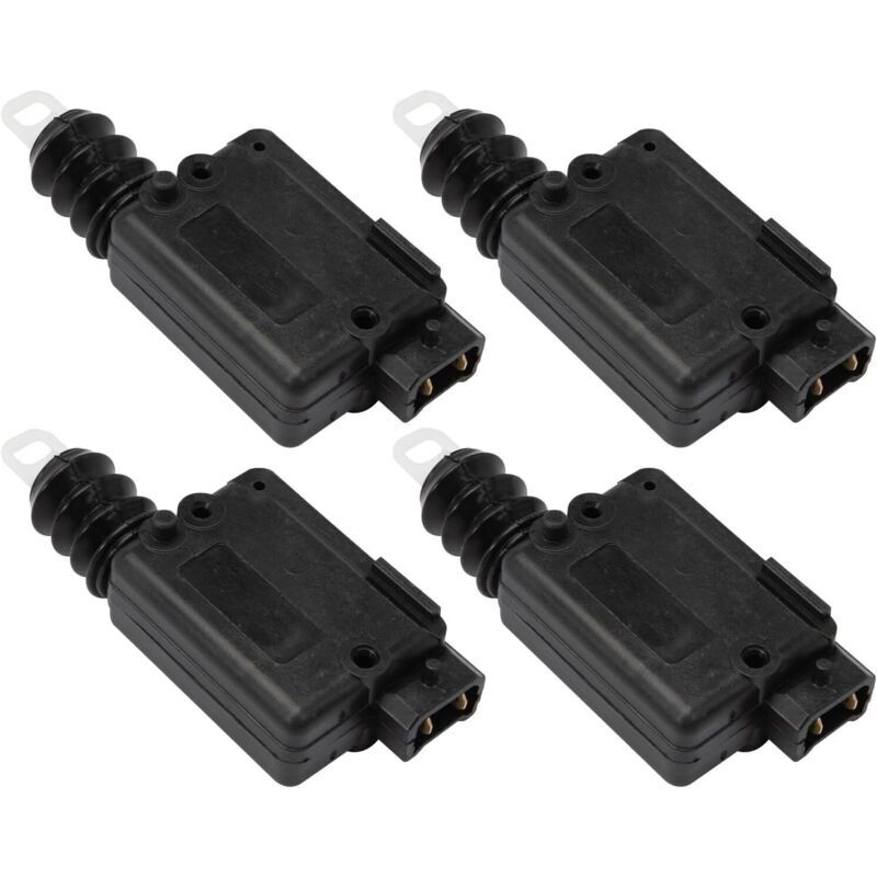 4 × Zentraler Tür- Oder Koffermotor Für Clio 2 Duster Logan Sandero, Zentralverriegelungsmotor Für Megane Scénic Trafic Twingo Espace Kangoo Master 2 7701039565