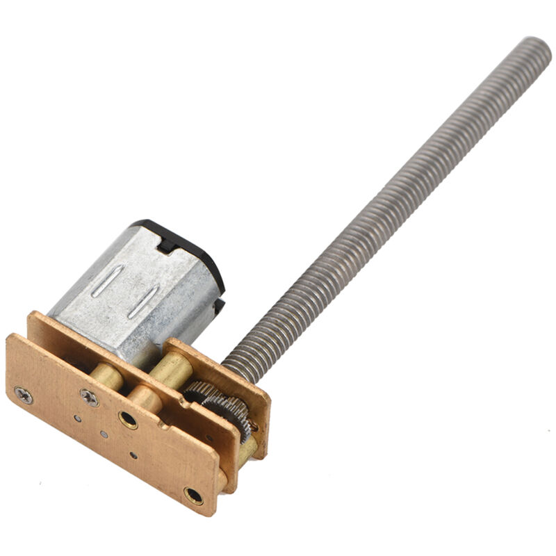 N20 1024ga20 Dc 6v/12v Getriebemotor, Rückwärtsgewinde, M4 X 55mm Welle (6v, 100rpm)