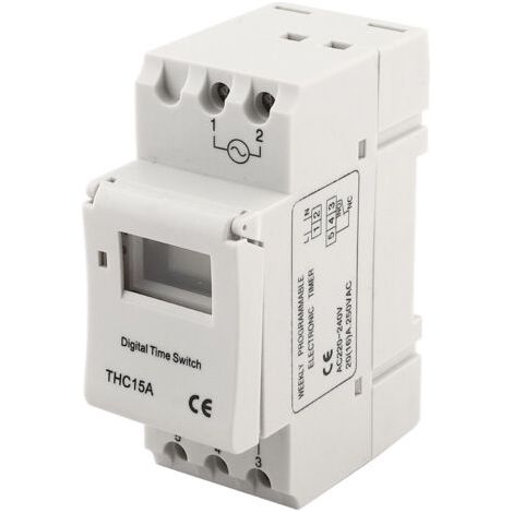 Thc15a 220240vac 20a Din-schiene Programmierbarer Digitaler Zeitschalter
