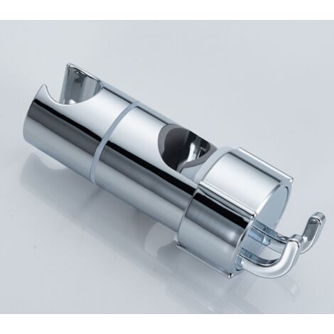 Verstellbarer Duschhalter, Universeller Duschkopfhalter Für 16–27 Mm Duschstange, Handbrausehalter Aus Abs-chrom, Einfache Installation