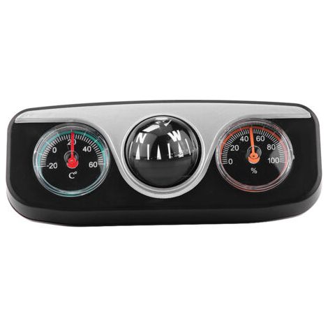 3 In 1 Auto Lkw Armaturenbrett Navigation Lenkkompass Thermometer Hygrometer