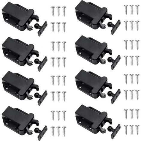 Lot Von 8 Locken Zur Taktilen Befreiung – Lock Für Möbel Aus Abs-kunststoff – Integrierter Mechanismus – Einfache Installation