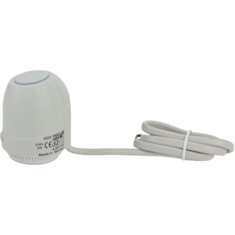 Elektrischer Thermischer 2-w-stellantrieb, Geschlossener Ip54-verteiler, Wasserdichtes Fußbodenheizungs-thermostatventil Für 230-v-heizsysteme