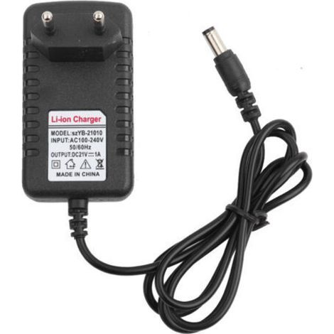 21v/1a Netzteil Lithium-batterieladegerät, Li-ion-ladeadapter Mit Dickem Kupferkern, 5,5 X 2,5 Mm Anschluss(i)