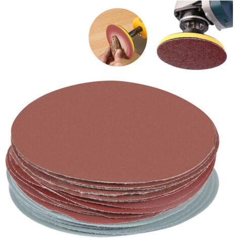 25-teiliges Scheibenschleifpapier, Körnung 800, 1000, 1500, 2000, 3000, Schleifpapier-pads, Schleifset, Zum Schleifen, Polieren, Entrosten