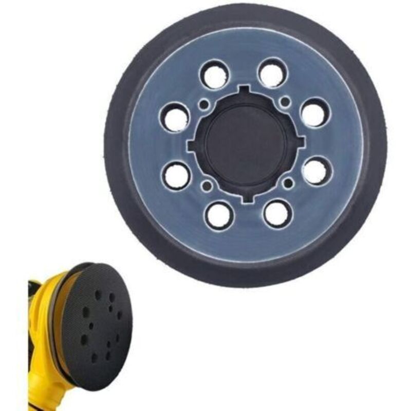 125 Mm Schleifpad Für Dewalt, 5 Zoll 8-loch-schleifpad Für Dwe6421, 6421k, Dwe6423, 6423k, Dcw210b, Dwe64233 Und N329079, Ersatzpad Mit Klettverschluss