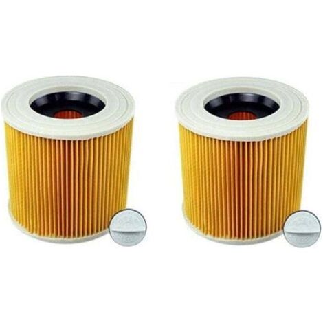 2er-pack Filter Für Staubsauger Der Kärcher A-serie, A2004/a2204-filterelement, Hepa-filterelement, Staubbeutel