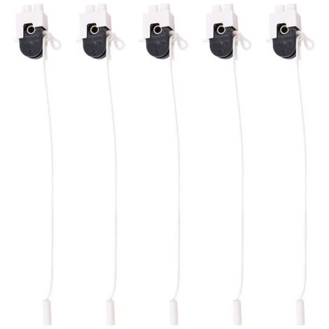 5er-pack Ein-/aus-zugschalter 2 A 250 V Ac Für Dusche, Zugschalter Für Tisch/boden/wand/kronleuchter