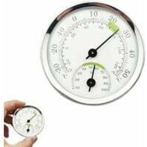 Thermometer-hygrometer, Analoges Außenthermometer, Kabelloses Wandthermometer Und Hygrometer Für Innen- Und Außenklimaüberwachung (b)